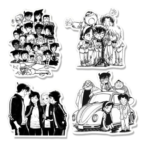 ستيكرز كونان ( 10 حبات )