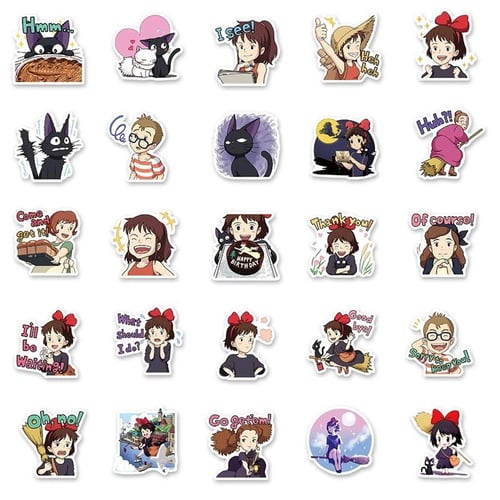 ستيكرز كيكي لخدمة التوصيل ( 10 حبة )