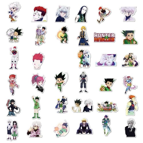 ستيكرز هنترxهنتر (10 حبات)