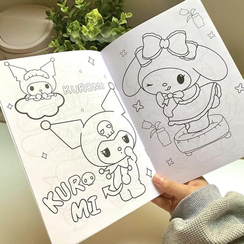 دفتر تلوين سانريو