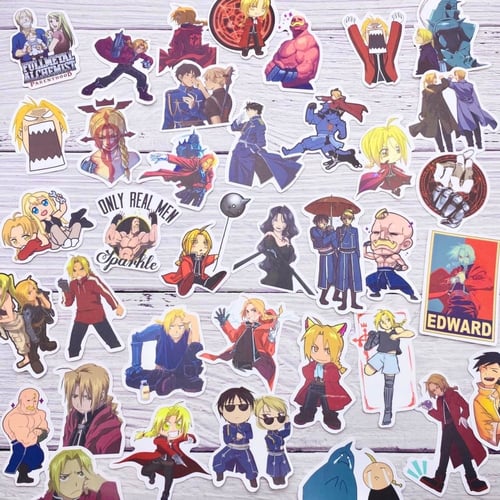 ستيكرز الخيميائي الفولاذي (10 حبات)