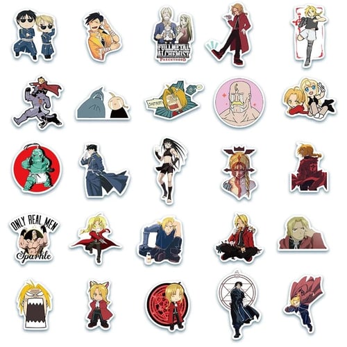 ستيكرز الخيميائي الفولاذي (10 حبات)