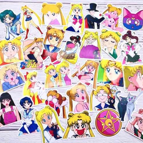 ستيكرز سايلور مون ( 10 حبات )