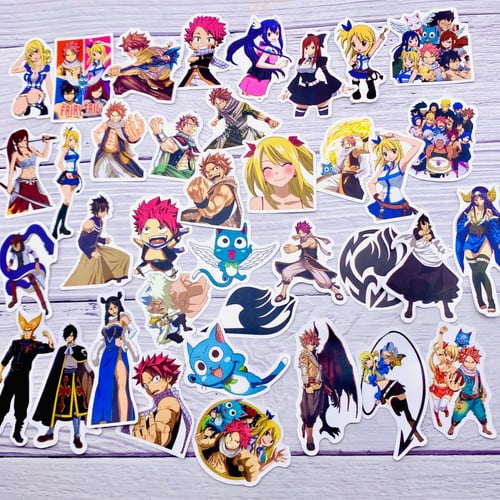 ستيكرز فيري تيل (10 حبات)