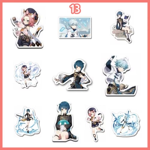 ستيكرز قنشن امباكت ( 10 حبات )