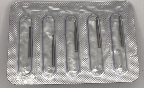 Round Carbide burs 5 pcs/blister