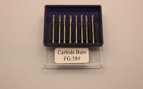 Straight fissure Carbide burs