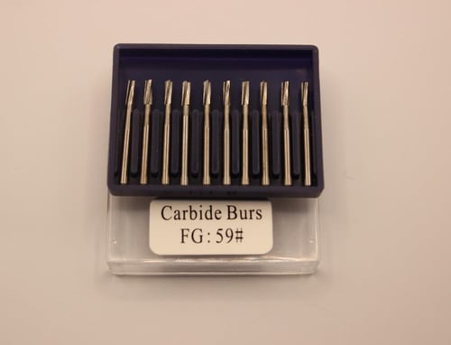Straight fissure Carbide burs