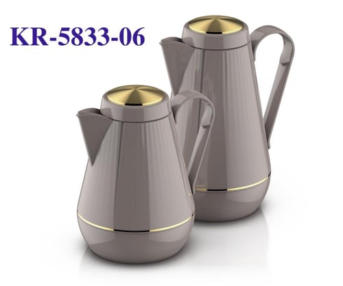 طقم ترامس شاي وقهوة لتر و نص لتر KR-5833-01