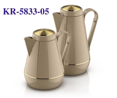 طقم ترامس شاي وقهوة لتر و نص لتر KR-5833-01
