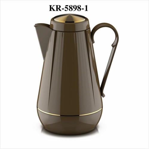 ترمس شاي لتر ذهبي KR-5898
