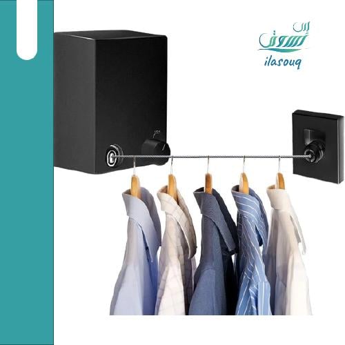 حبل نشر غسيل قابل للسحب