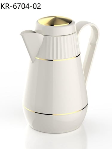 ترمس شاي و قهوة 0.7 لتر ذهبي KR-6704