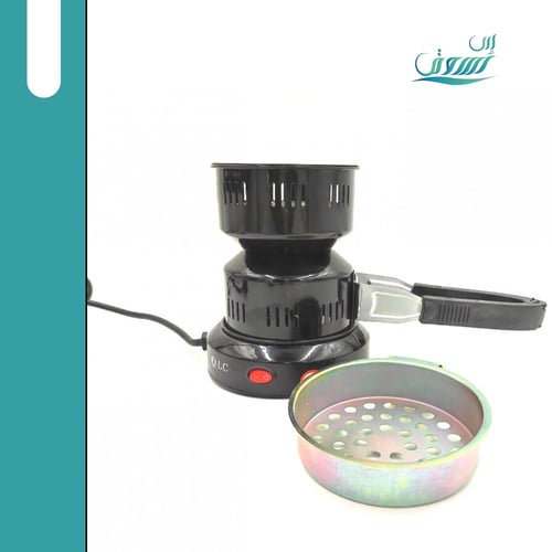 شعالة الفحم الكهربائية مع ملقاط 600 وات