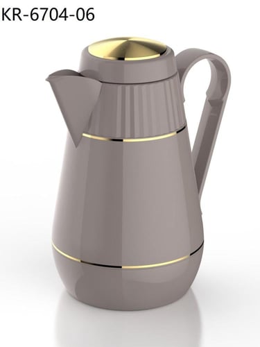 ترمس شاي و قهوة 0.7 لتر ذهبي KR-6704