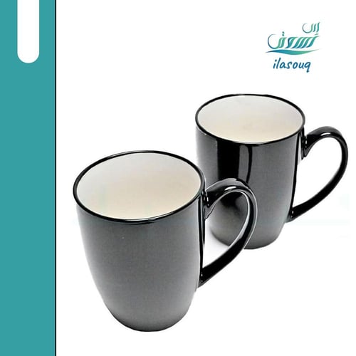 طقم غلاية الفنادق مع كوبين من السيراميك 1.8 لتر