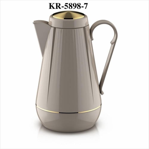 ترمس شاي لتر ذهبي KR-5898