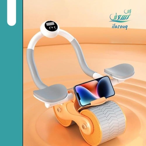 عجلة البطن الاوتوماتيكة مع مسند جوال