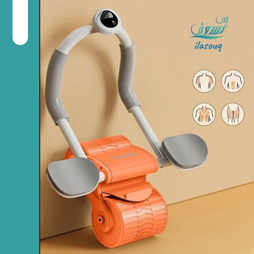 عجلة البطن الاوتوماتيكة مع مسند جوال