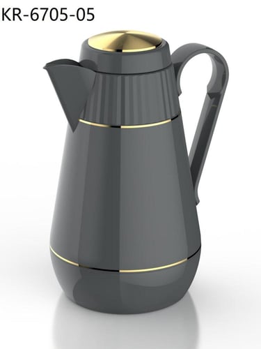 ترمس شاي وقهوة لتر ذهبي KR-6705