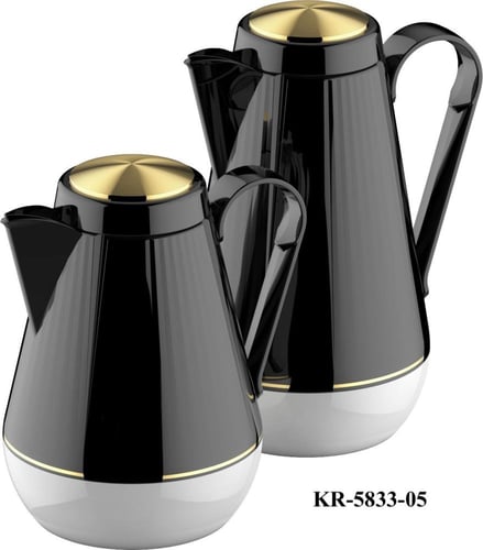 طقم ترامس شاي وقهوة لتر و نص لتر KR-5833