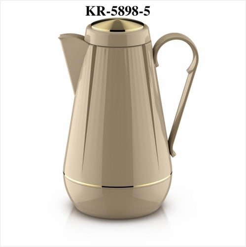 ترمس شاي لتر ذهبي KR-5898