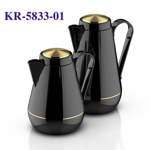 طقم ترامس شاي وقهوة لتر و نص لتر KR-5833