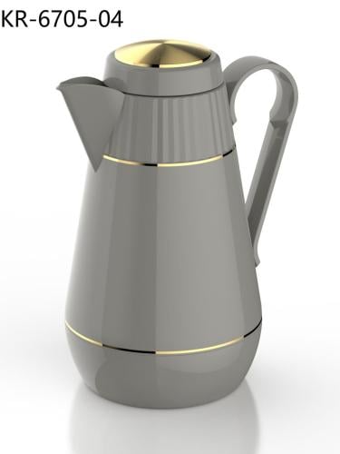 ترمس شاي وقهوة لتر ذهبي KR-6705