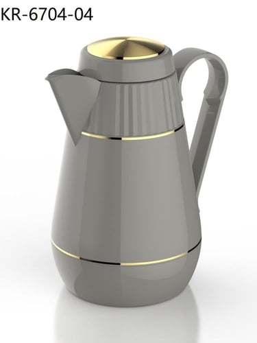 ترمس شاي و قهوة 0.7 لتر ذهبي KR-6704