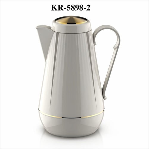 ترمس شاي لتر ذهبي KR-5898