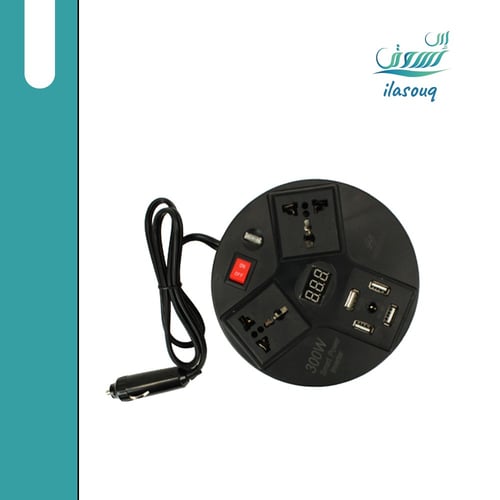 محول الطاقة للسيارة من 12 فولت الى 220 فولت