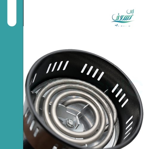 شعالة الفحم الكهربائية مع ملقاط 600 وات