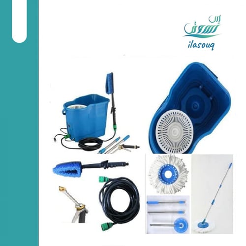 مغسلة سيارة صغيرة متعددة الاستخدامات تعمل على بطار...