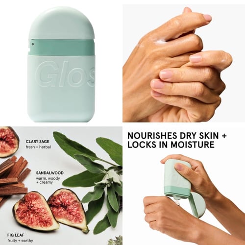 Glossier hand cream
