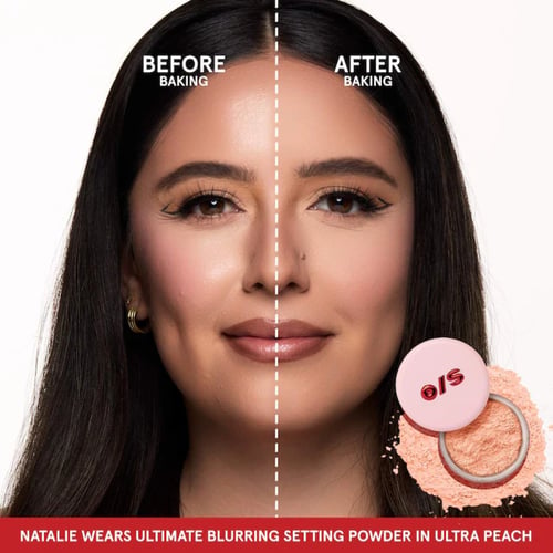 One/size blurring powder