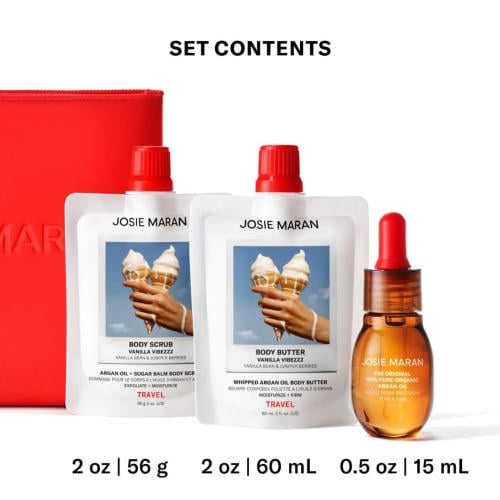 Josie Maran travel trio