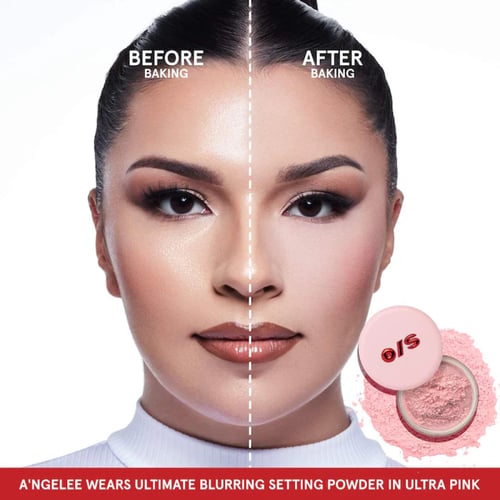 One/size blurring powder