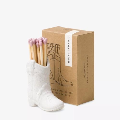 Cowboy boot match holder