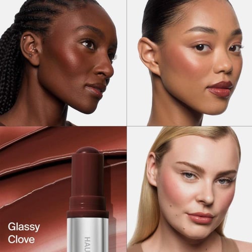 Haus labs glassy lip + cheek blush stick