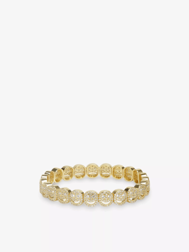 Lisa Gozlan The Pavé happy face Bracelet