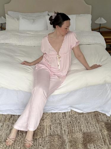 Djerf Avenue angel pj set