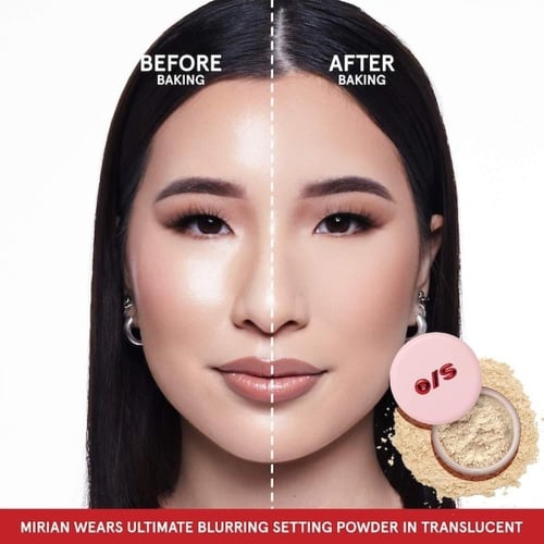One/size blurring powder