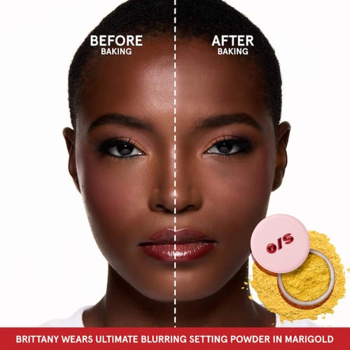 One/size blurring powder