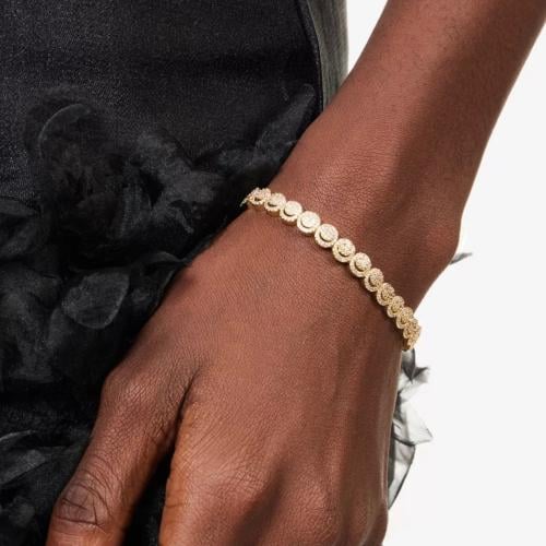 Lisa Gozlan The Pavé happy face Bracelet