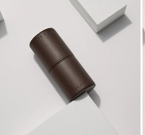Makeup brush case