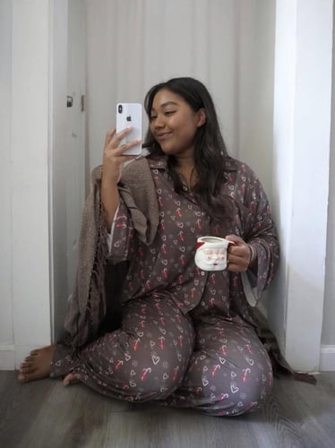 Djerf avenue holiday hearts pj set