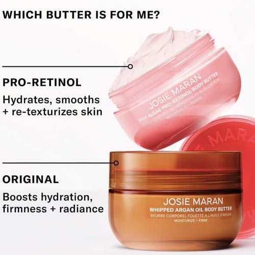 Josie Maran Pink Algae Pro-Retinol Body Butter