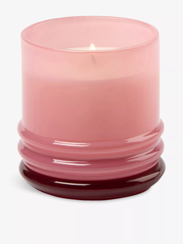 Glass Scented Wax Candle