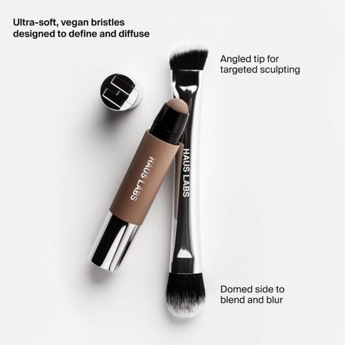Haus Labs dual-ended precision sculpting brush
