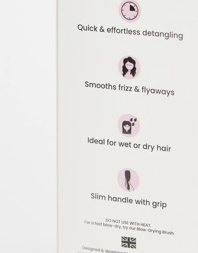 Tangle Teezer Large Wet Detangler Straight - Curly...